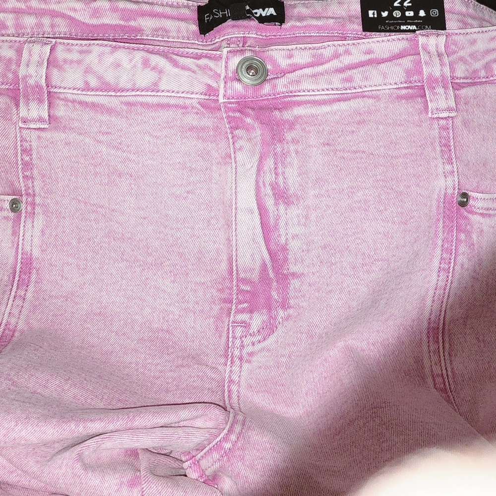 Fashion Nova Pink Women's Jeans